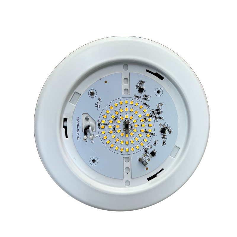 ETL Round Disk Light 6 Inch White Canless Recessed Integrated LED recessed light fixtures Warm White