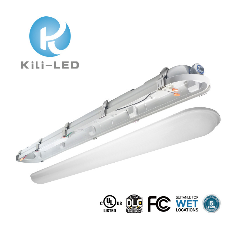 4Ft Adjustable Power And Color Temperature Led Tri Proof Light Vapor Tight Fixture