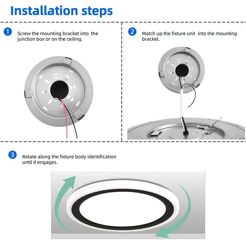 13inch dimmable round surface mount led slim panel light 3CCT or 5CCT Ceiling Panel Light