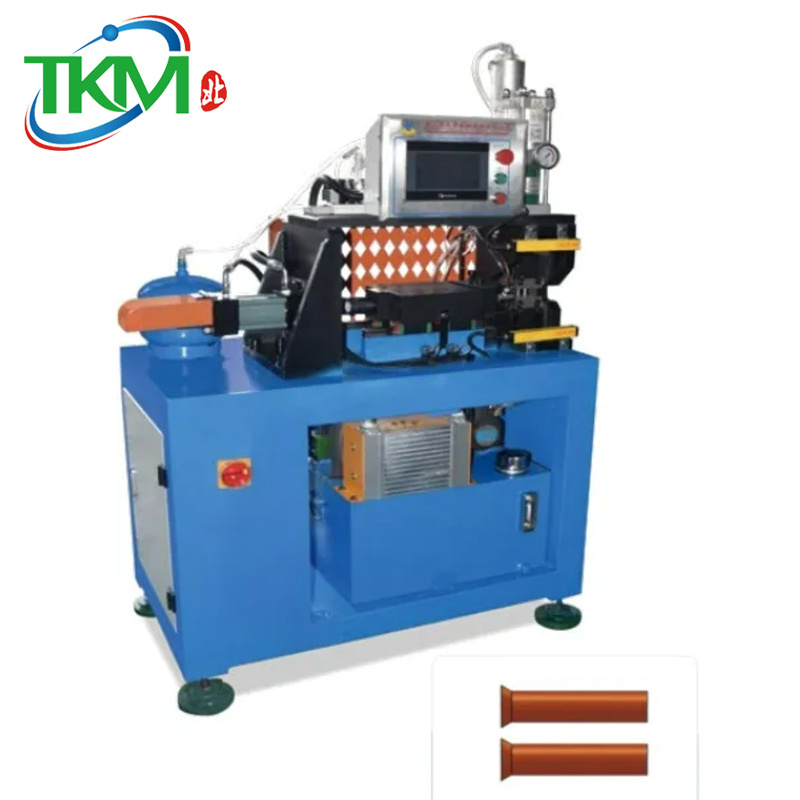 double station automatic pipe tube end forming machine pipe reducer machine/pipe tube  end forming machine