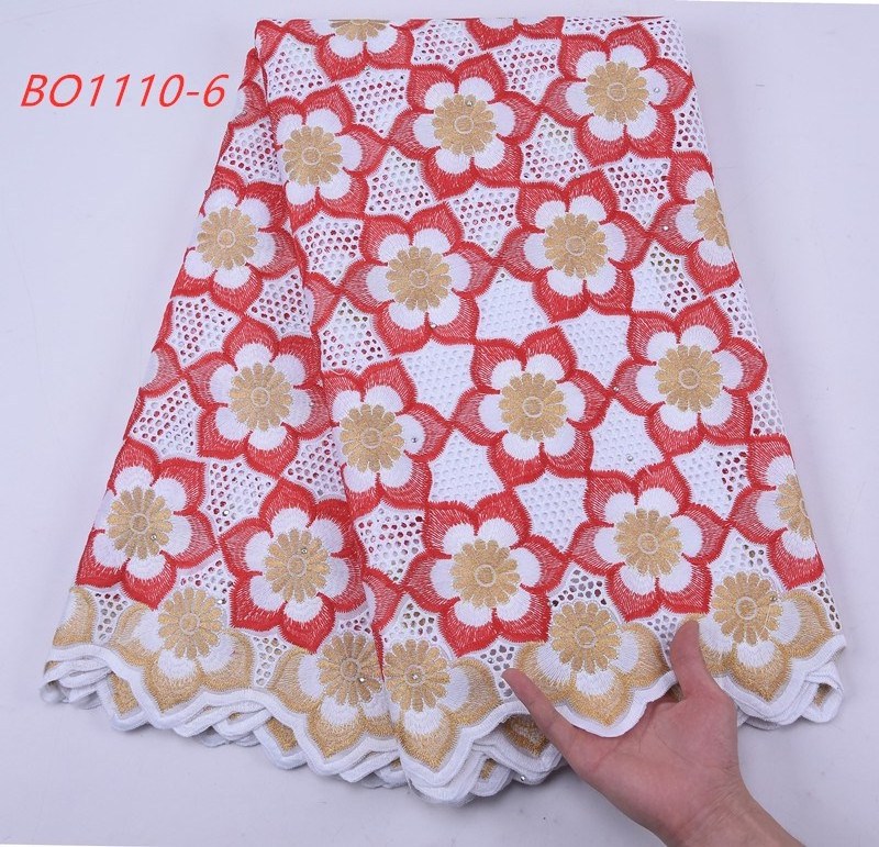 2125 Free Shipping 2020 African Lace Fabrics Nigerian Swiss Filtex Lace Dry 100 Cotton Lace Fabric