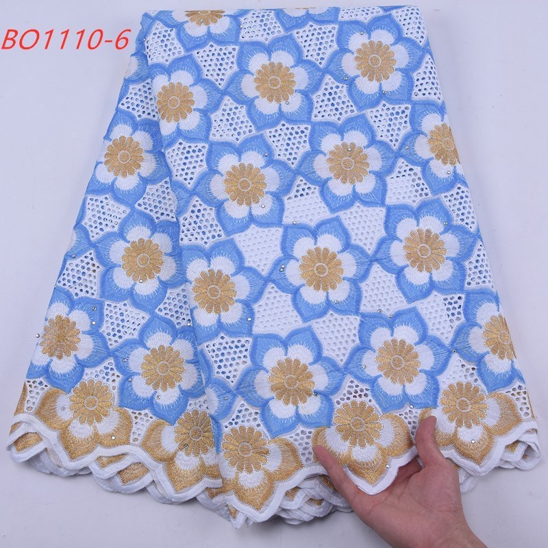 2125 Free Shipping 2020 African Lace Fabrics Nigerian Swiss Filtex Lace Dry 100 Cotton Lace Fabric