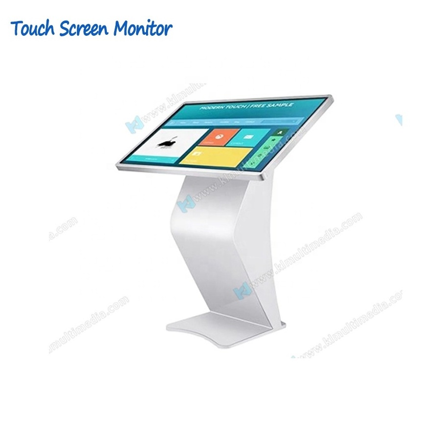 Infrared/Capacitive LCD Touch Screen Monitor: interactive kiosk Pc All In One Machine for Presentation Advertising Equipment