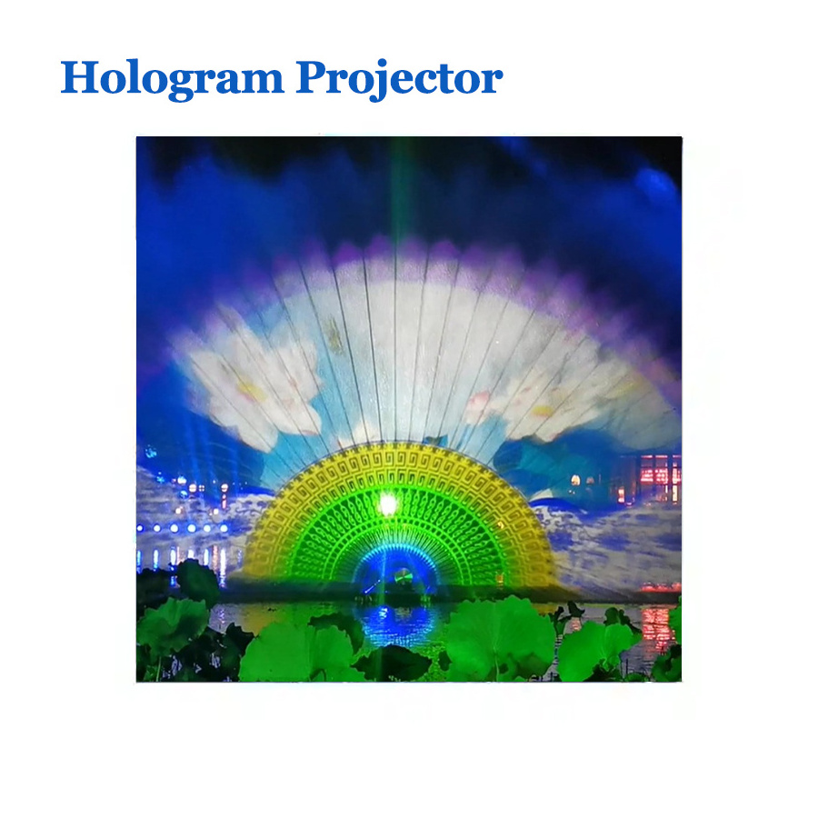 3D LED Hologram Projector: Interactive Holographic Projection Screen and Wall Device for Museums, Outdoor, and 7D Experiences