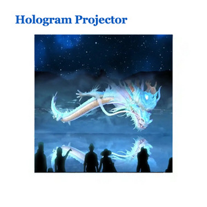 3D LED Hologram Projector: Interactive Holographic Projection Screen and Wall Device for Museums, Outdoor, and 7D Experiences