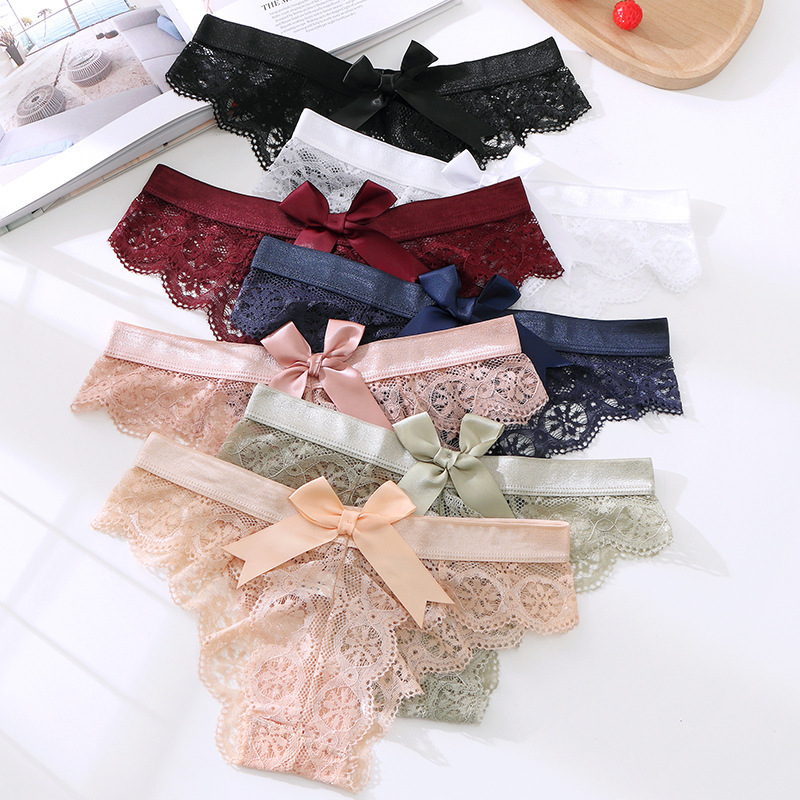 sheer lace sexy hisper panties women erotic underwear lace panties g-string hollow out panties women g-string