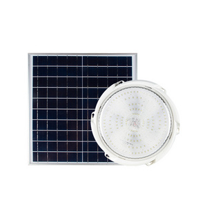 Intelligent Solar LED Ceiling Light Ip65 Outdoor Garden Indoor Waterproof 40w 60w 100w 200w 300w Aluminum 80 ABS Surface Mounted