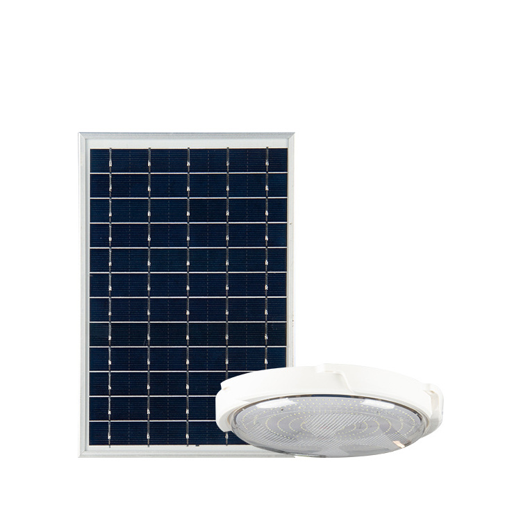 Indoor Solar Ceiling Light Factory Direct with Remote Control Solar Light Lamp Home House LED Aluminum 80 ABS IP65 Home Office