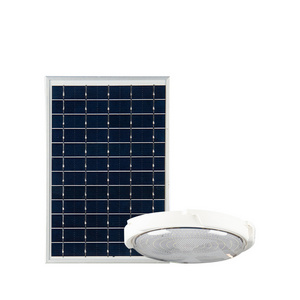 Indoor Solar Ceiling Light Factory Direct with Remote Control Solar Light Lamp Home House LED Aluminum 80 ABS IP65 Home Office