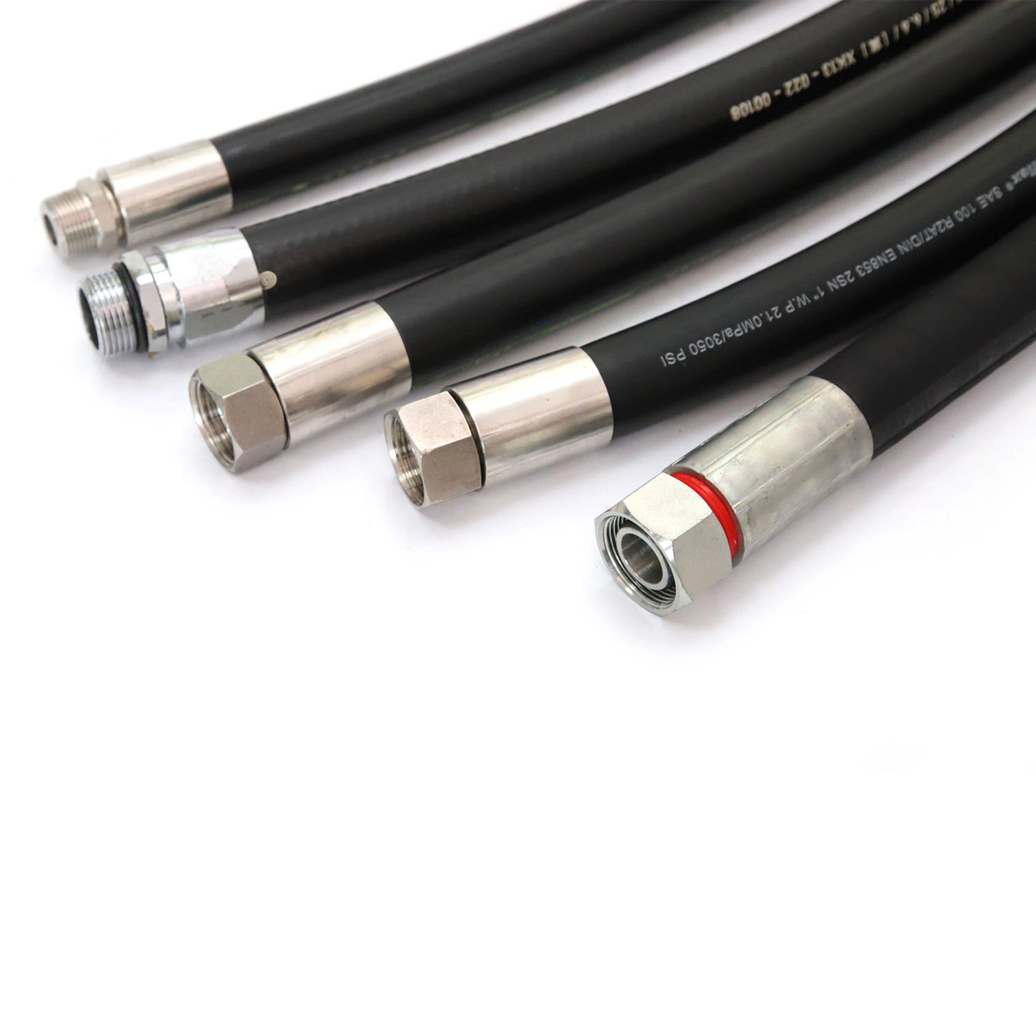 Steel Wire Reinforced SAE100 R17 oil Resistant Synthetic Rubber Hydraulic Hose