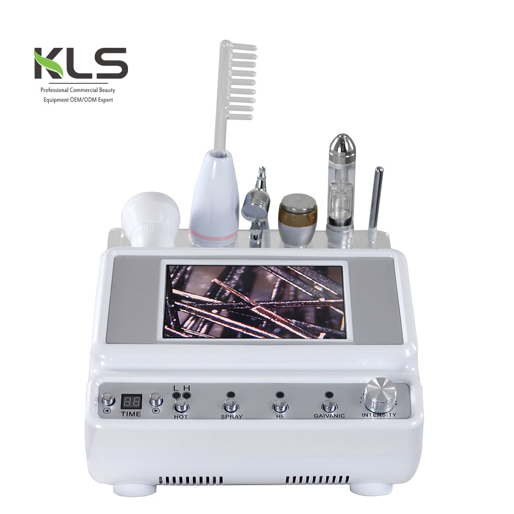 5 In 1 Hair Growth Machine Hair Analyzer High Frequency Hair Treatment Machine