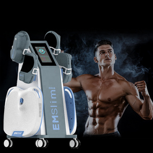 4 Handles Emslim Neo RF Electromagnetic EMS Muscle Stimulation Weight Loss Body Sculpting Slimming Emslim Nova Machine