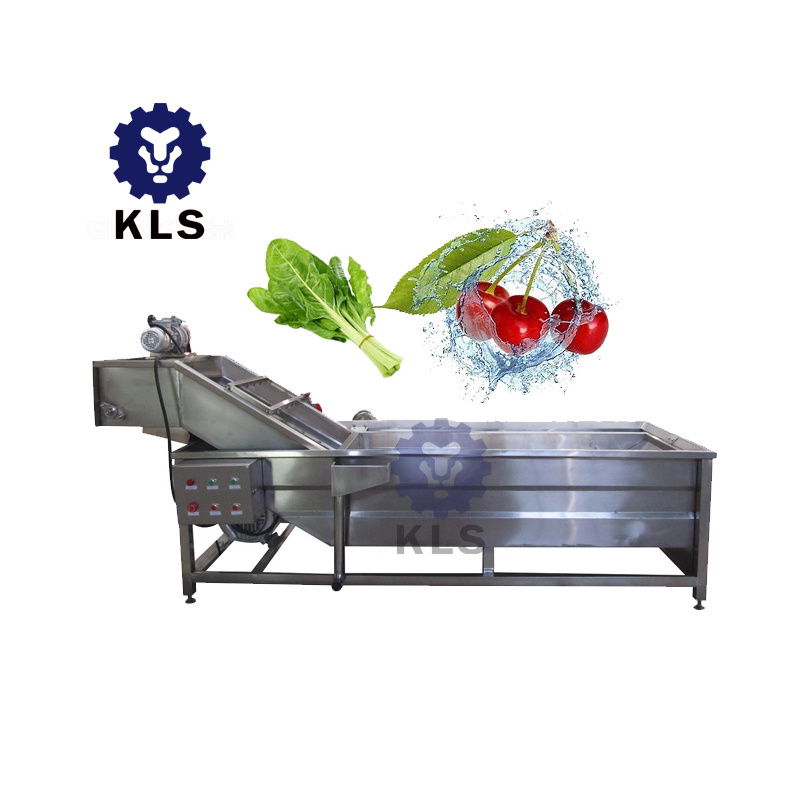 KLS Commercial Potato Radish Parsley Washing Machine Lettuce Tomato Washer Fruit Vegetable Cleaning Machine