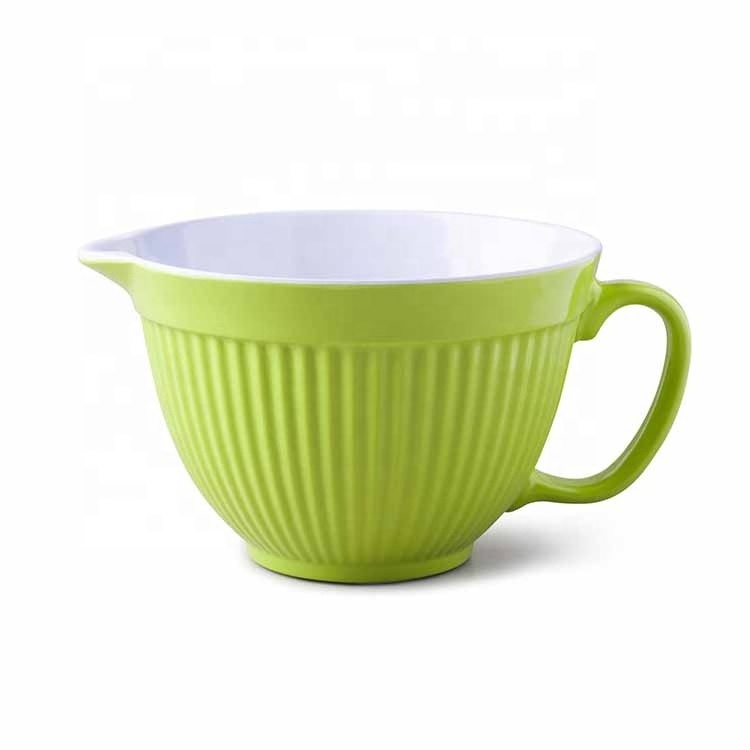 Best Seller Custom Salad Batter Bowl Dinnerware Melamine Mixing Bowl Jug