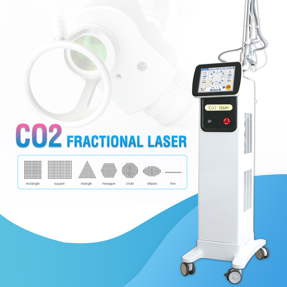 Strong penetrating force 0.1-4mm depth fractional co2 laser south korea For Pore Pigment Removal