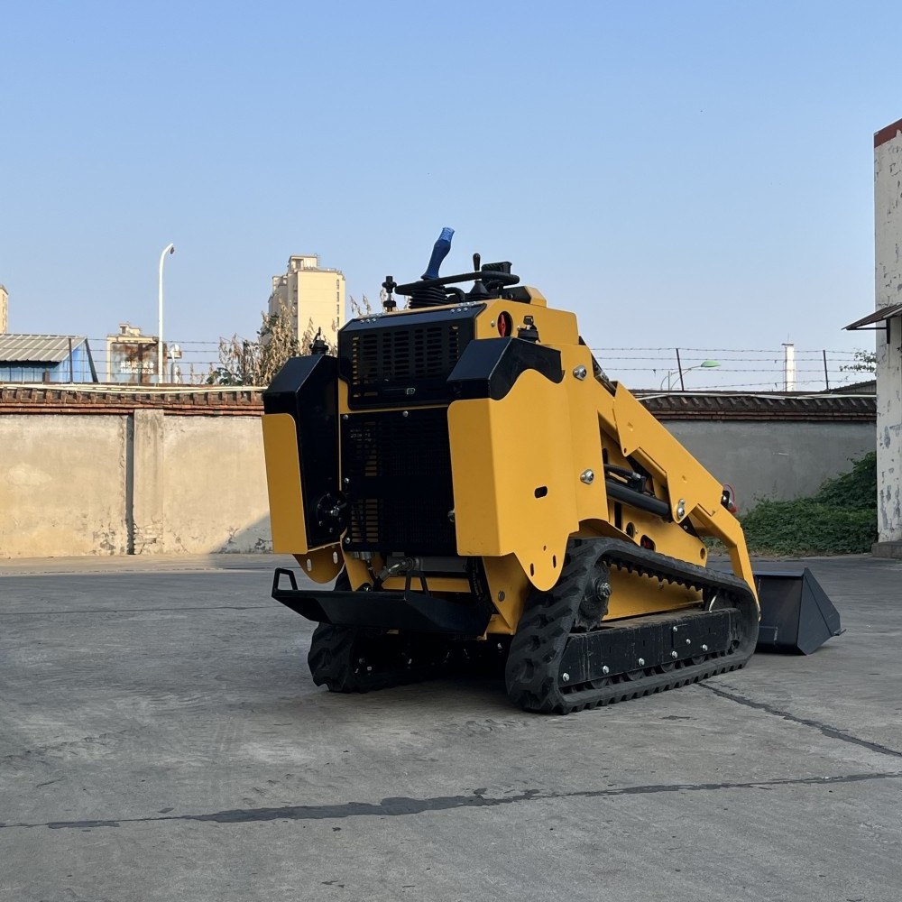 2023 China NEW Brand Mini Skid Steer Loader  Electric Skid Steer Loader with engine wheel track