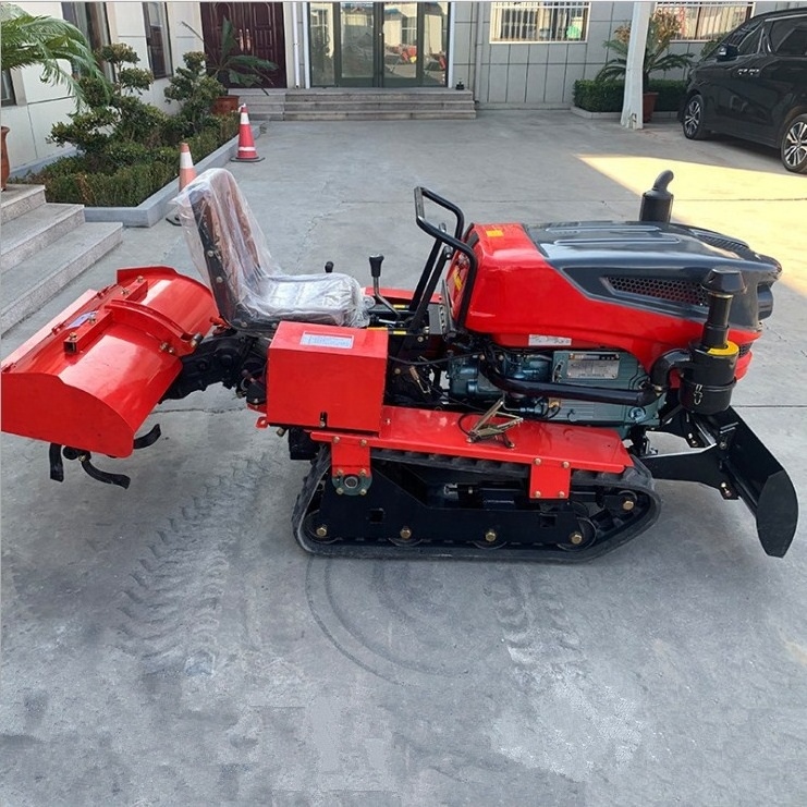 Farm Garden 25-80HP Mini Crawler Tractor For Sale