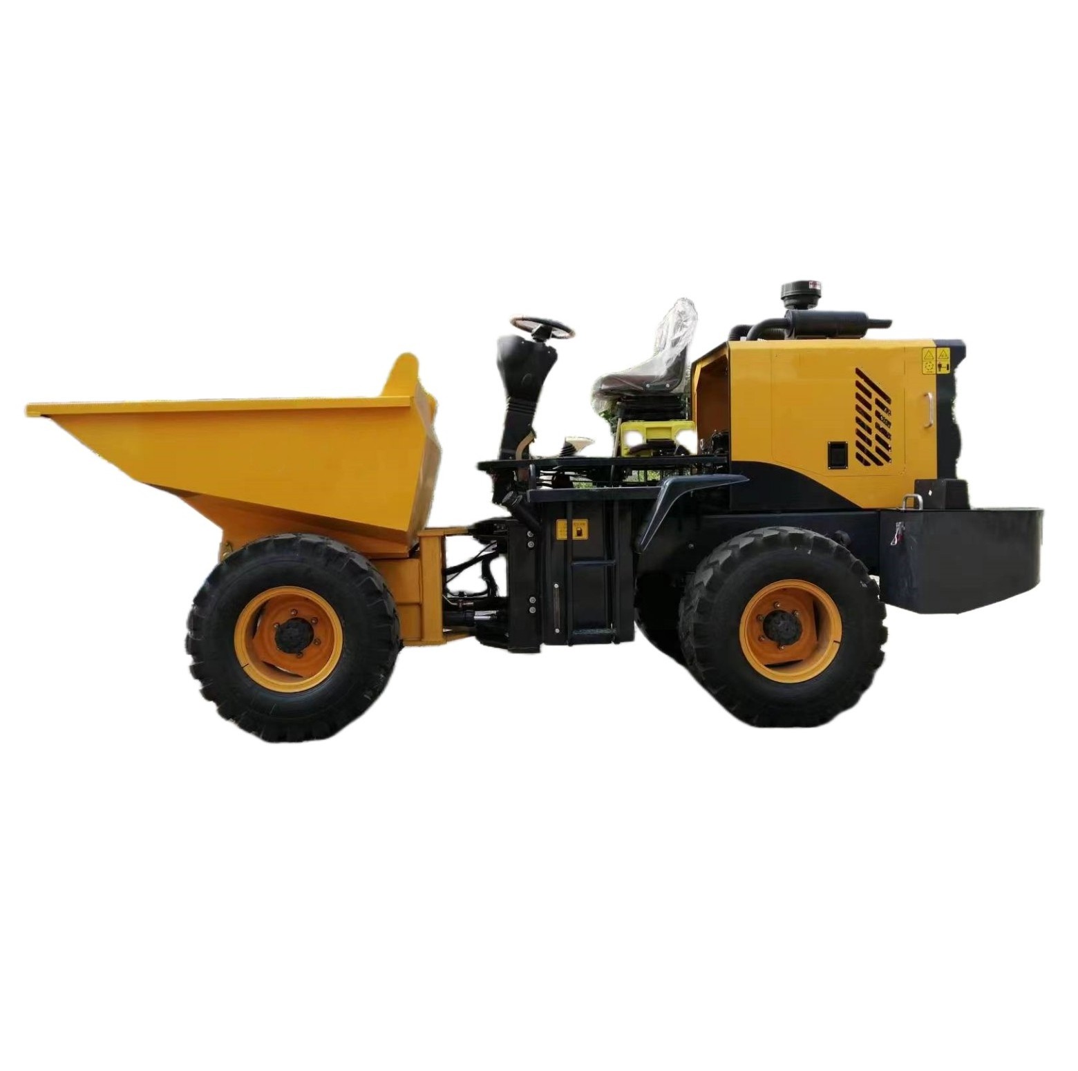 Best selling 2 ton wheel dump 4*4 drive mini dump truck Large load engineering transport vehicle