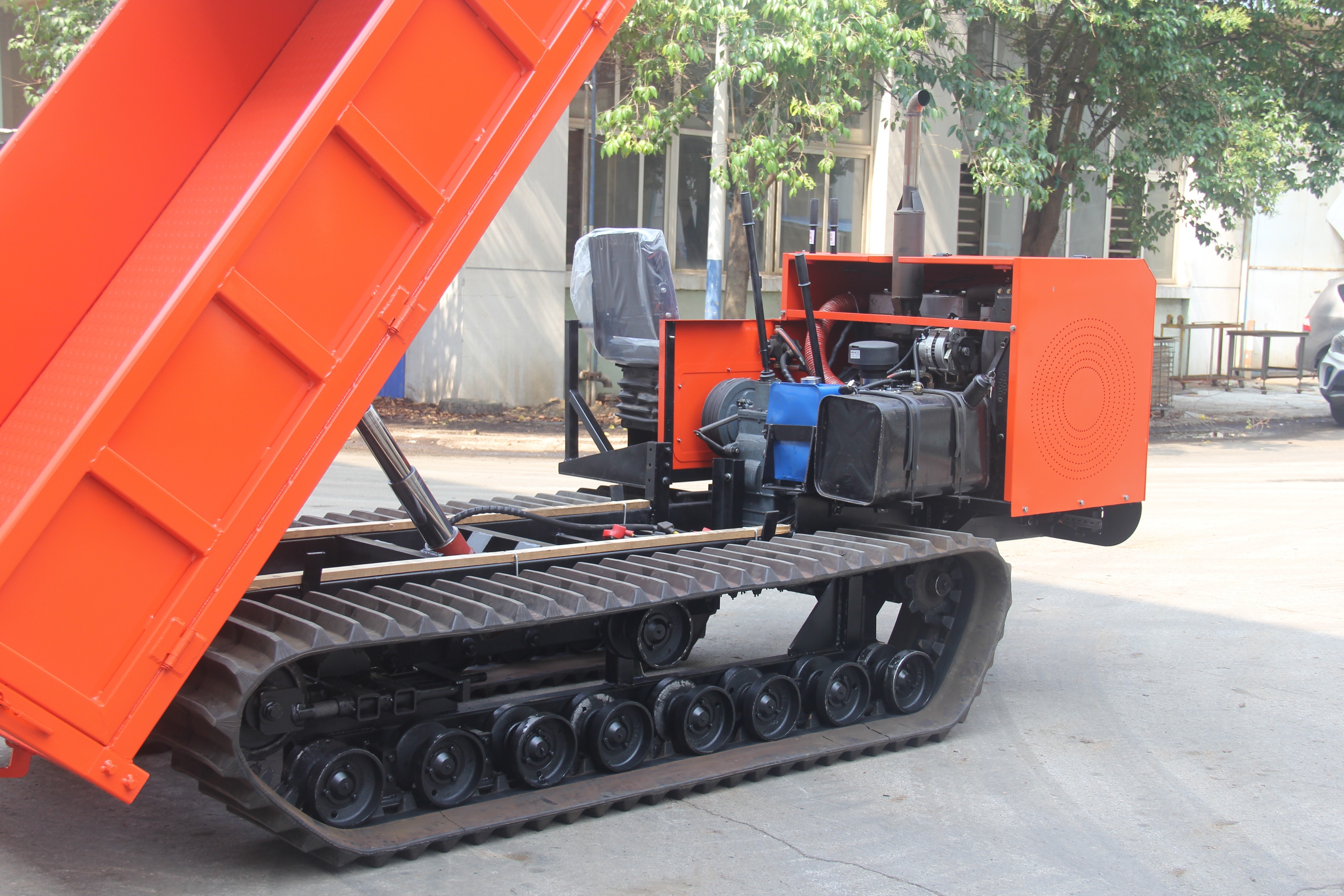 mini track dumper 5 ton small dump truck track vehicle for sale