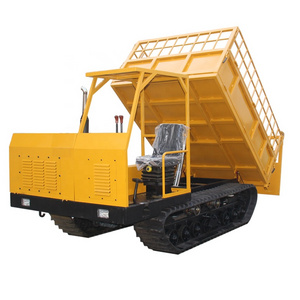 Yunnei Diesel engine 4 cliyners Mini Truck Dumper crawler Dumper Truck oil Palm Dumper