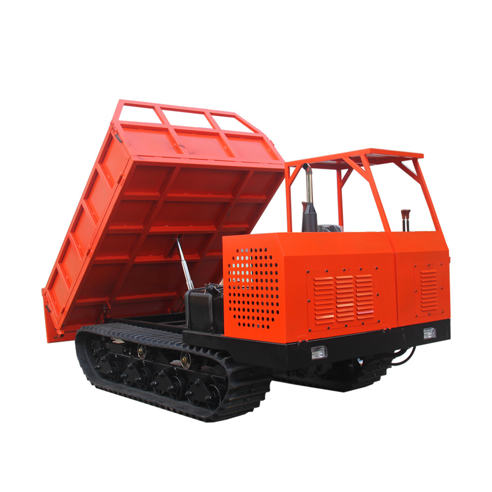 5 Ton Mini agricultural Crawler Transporter vehicle carrier crawler transport dump truck