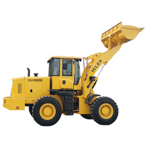 Wheel Loader ICLES636 1-10Ton Mini big Micro Front Wheel Loader Price For Sale