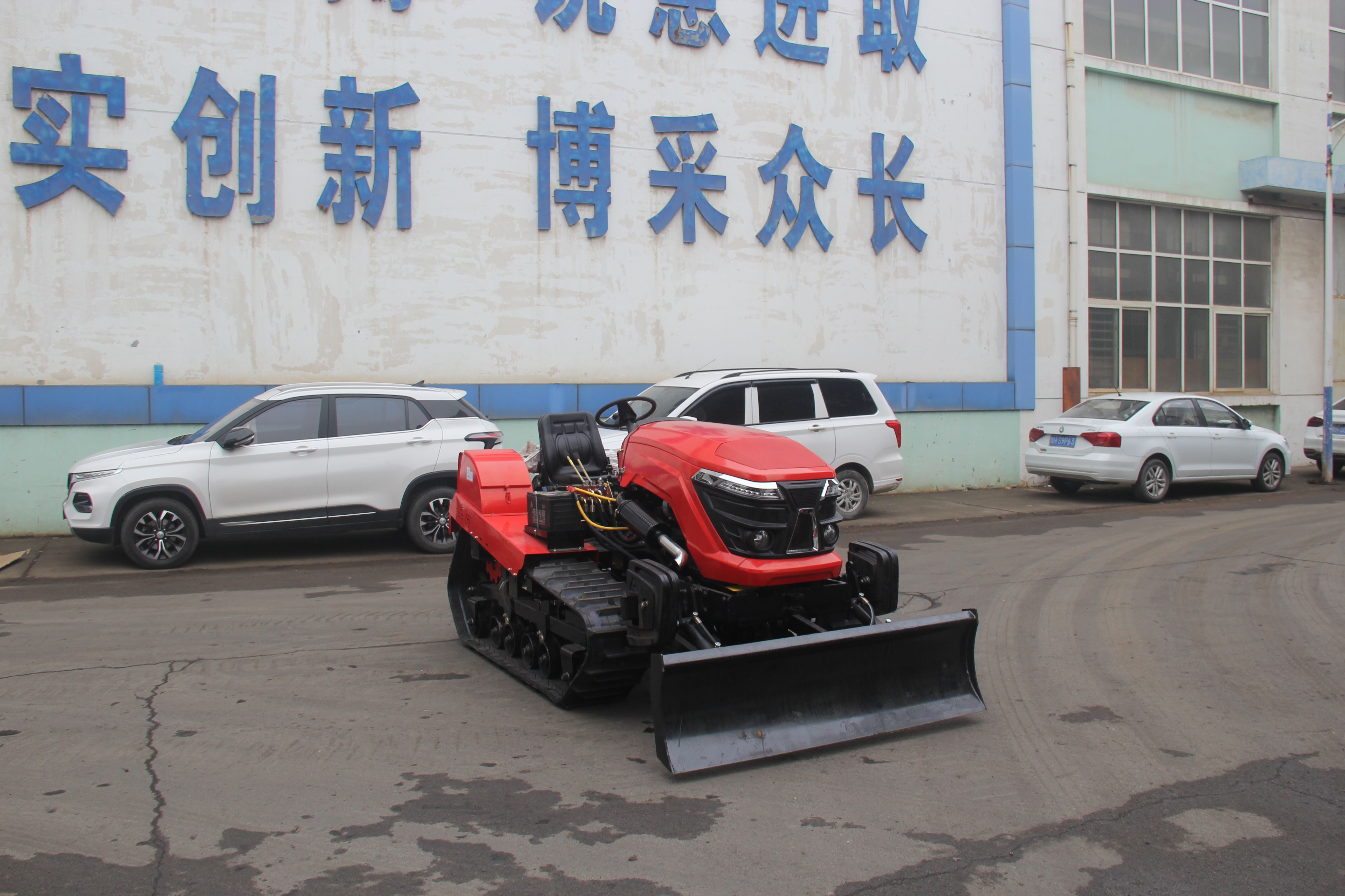 Small Farm Tractors With Rubber Tracks Crawler Tractor Agricultural Machinery 50hp Mini Crawler Tractor for Sale