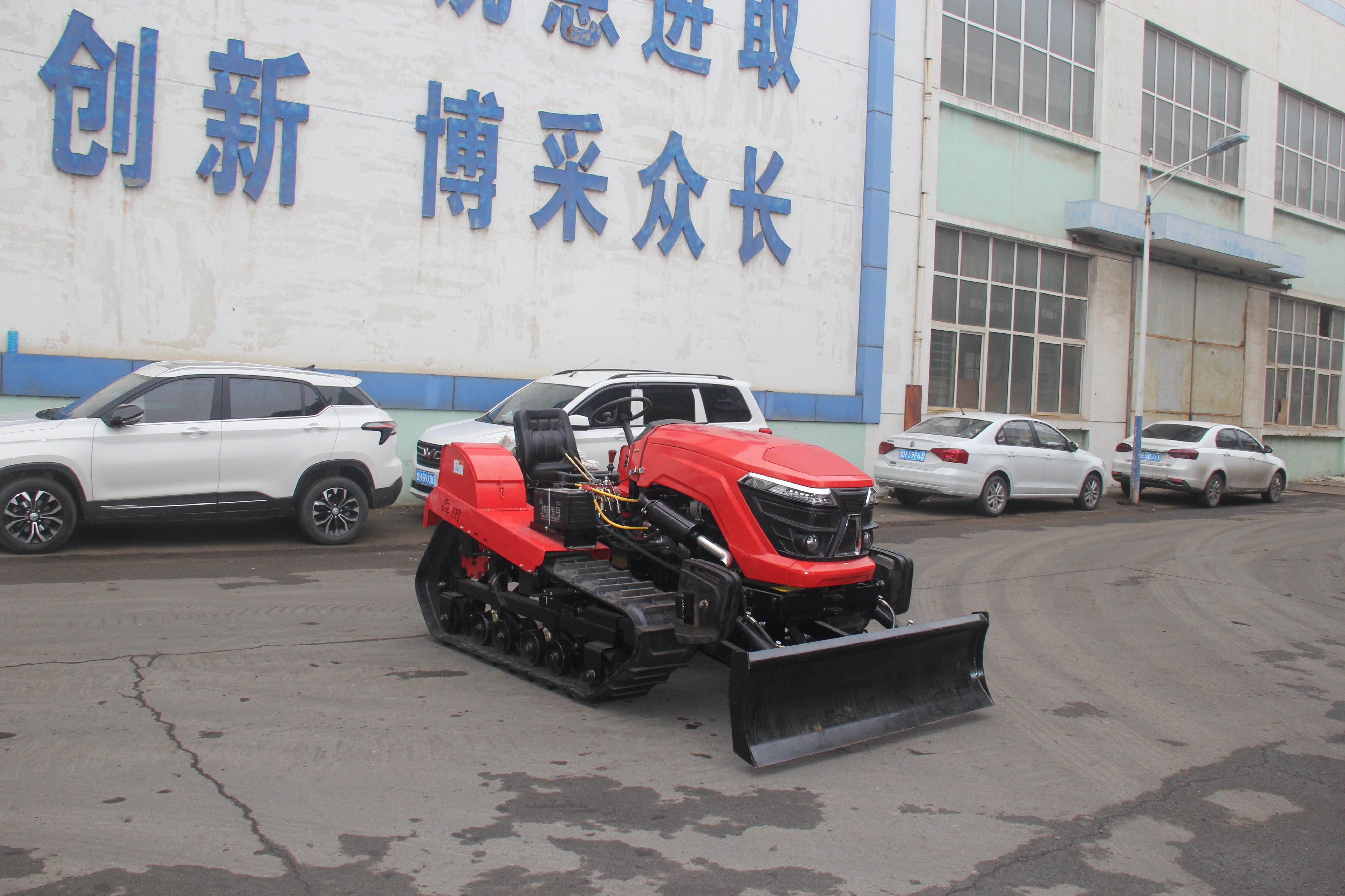 2024 Mini Farm Crawler Tractor Garden Tiller Cultivators 50hp Crawler Tractor For hottest Sale