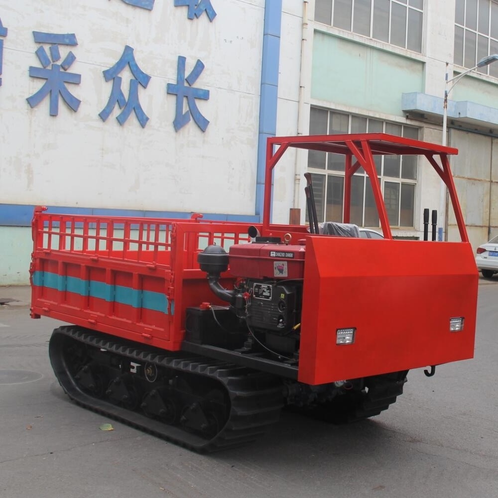 3 tons mini crawler dumper small rubber track dumper truck tracked transport vehicle