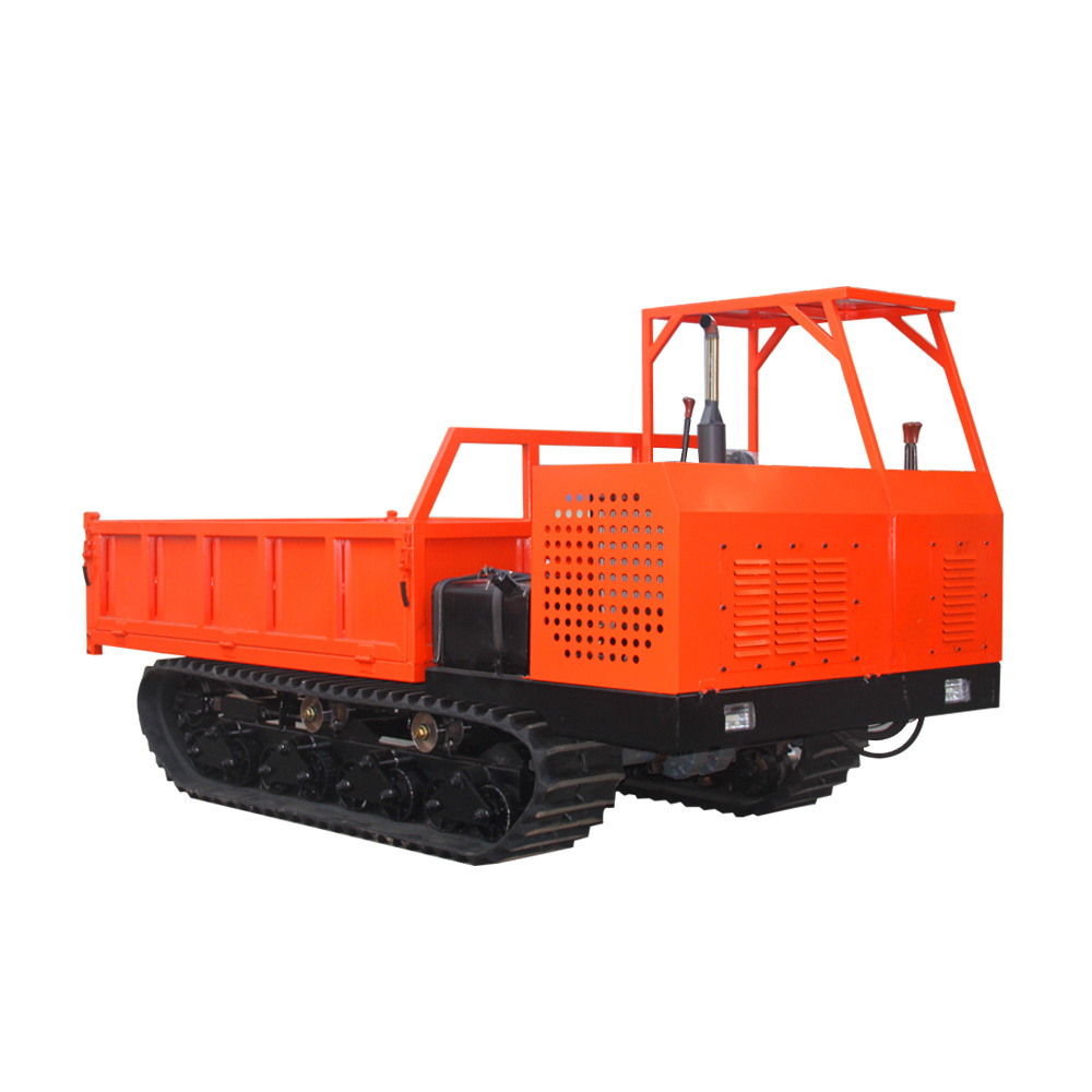 5 Ton Mini agricultural Crawler Transporter vehicle carrier crawler transport dump truck