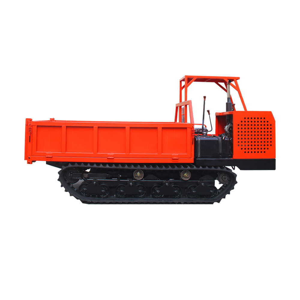 5 Ton Mini agricultural Crawler Transporter vehicle carrier crawler transport dump truck