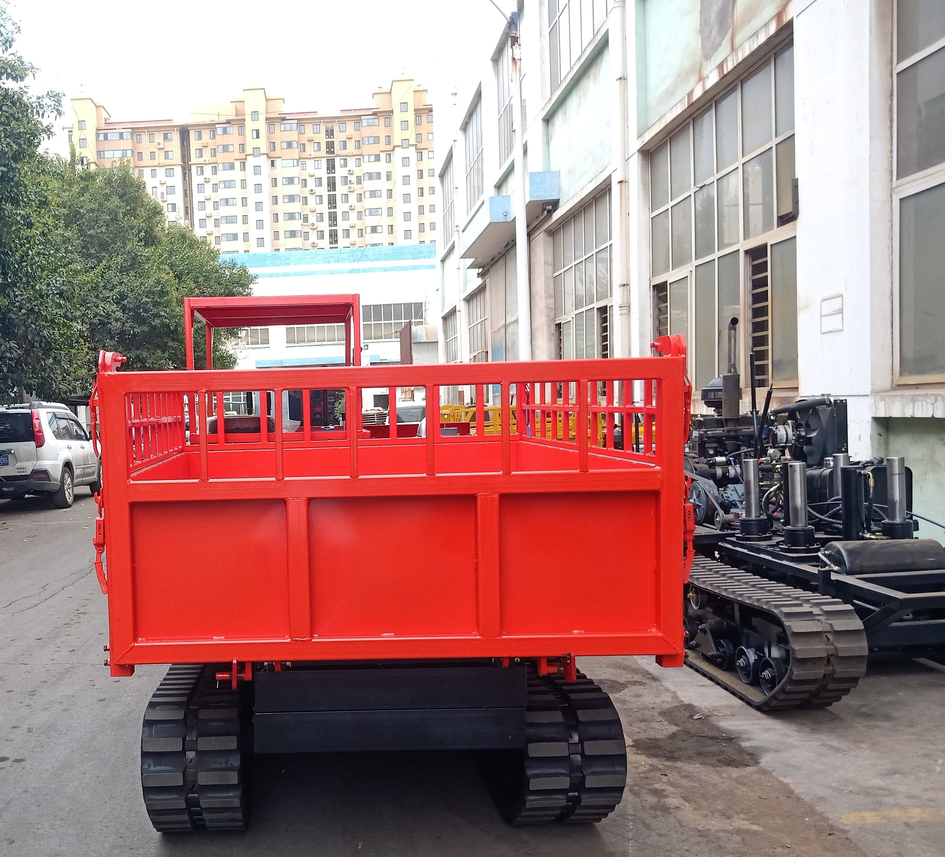 mini track dumper 5 ton small dump truck track vehicle for sale