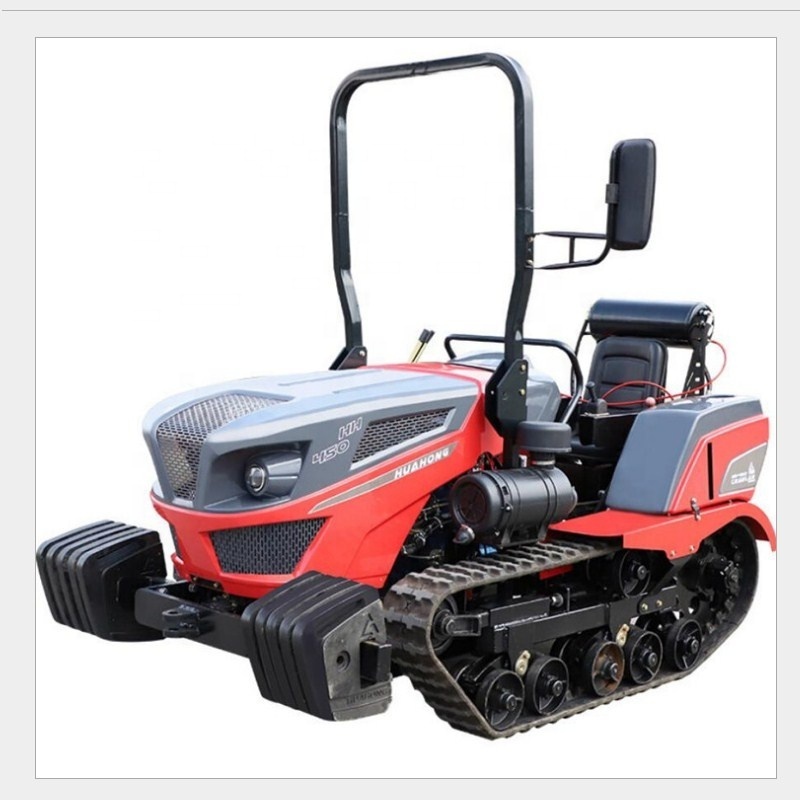 2024 Mini Farm Crawler Tractor Garden Tiller Cultivators 50hp Crawler Tractor For hottest Sale