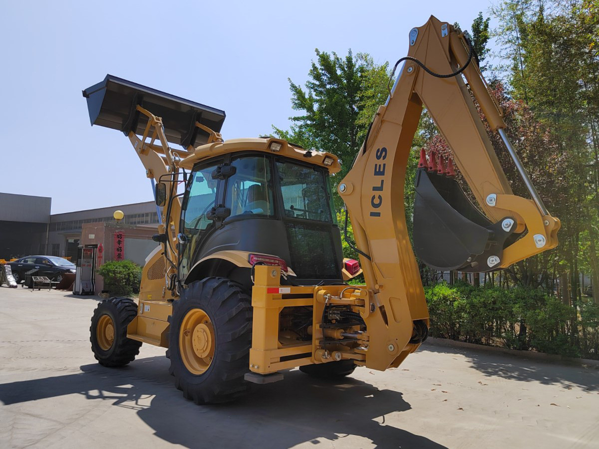 Loader Backhoe ICLES870K Mini Tractor Backhoe Loader Compact Tractor with Loader and Backhoe