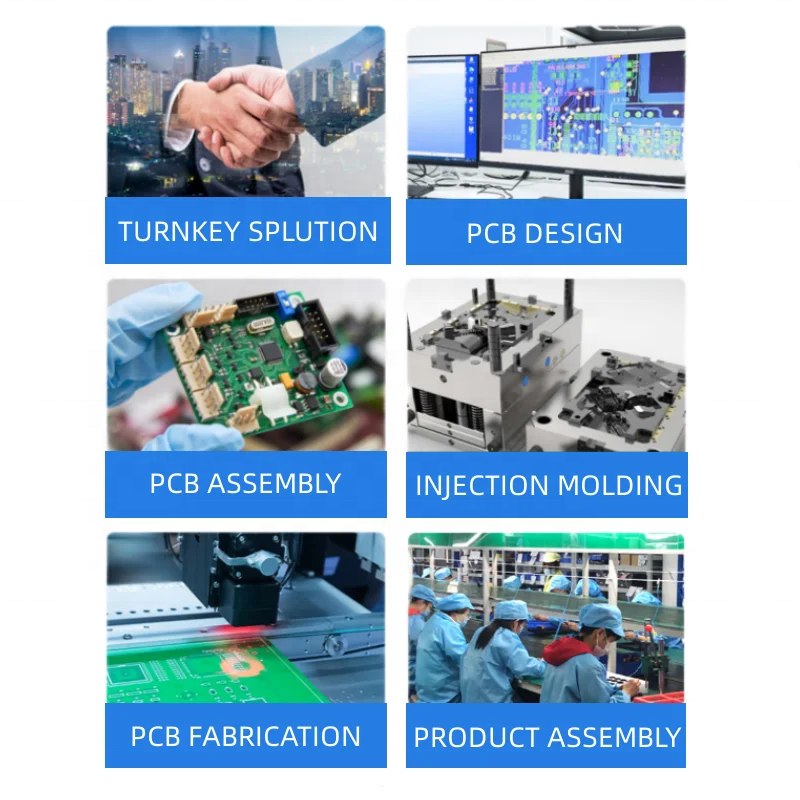 Shenzhen Quick Turn Custom Multilayer PCB Electronic 94v0 Smd Pcb Circuit Board With Rohs Pcba Assembly Factory