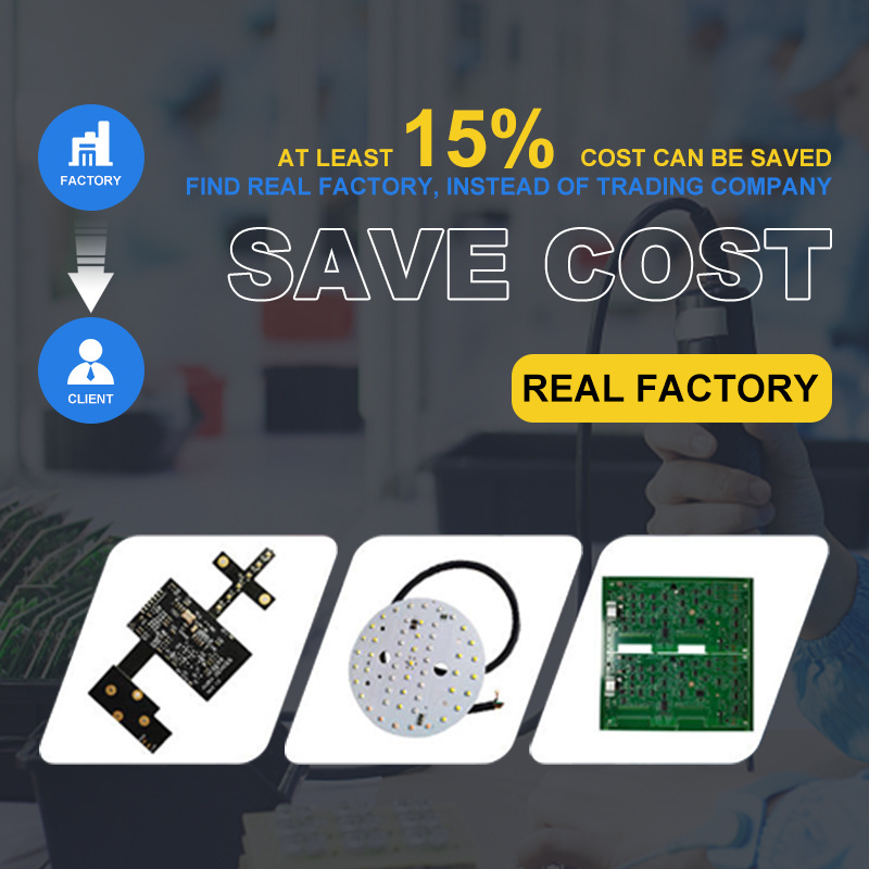 Shenzhen Professional Oem Pcb Manufacturer Single-sided/Double-sided/Multilayer Custom Pcb Printed Circuit Board Maker