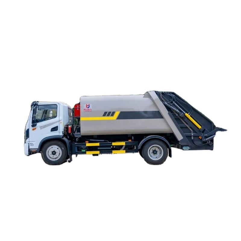 Solar Panel Cleaning Vehicles 4X2 Left Hand Drive Garbage Truck Compactor Garbage Truck