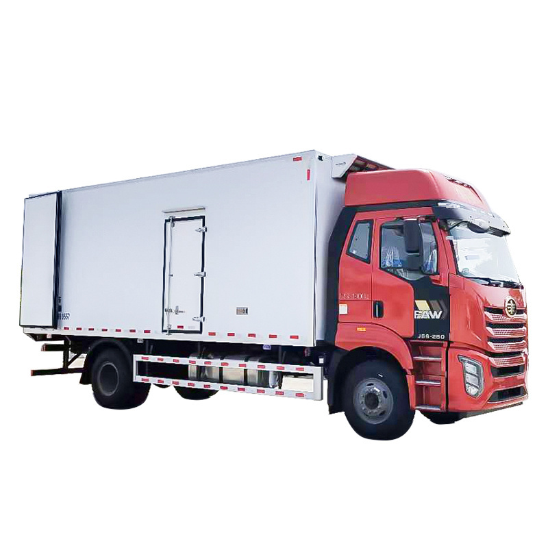 FAM 6X4 15TON refrigerated truck for vegetable transport live fish hooks refrigerated truck