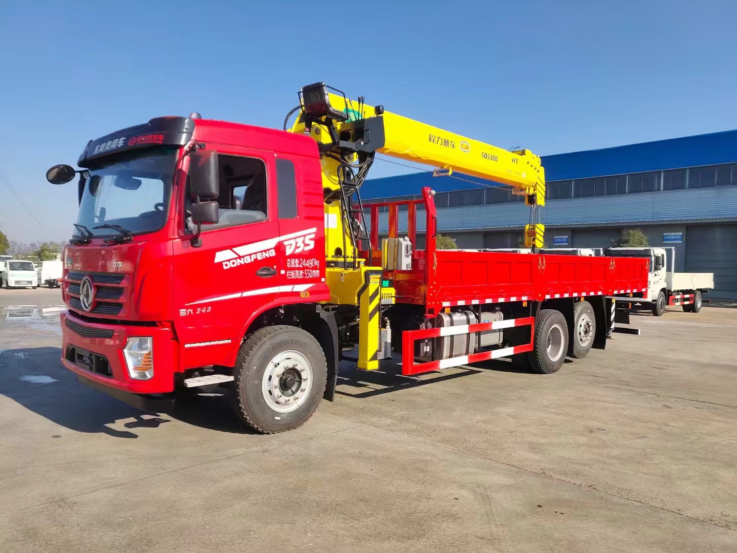 Custom Heavy Duty 40tons 50tons 10 Ton Truck Mounted Crane Dongfeng Dump Truck Tow Trucks & Wreckers