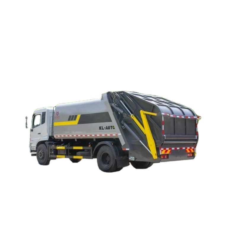 Solar Panel Cleaning Vehicles 4X2 Left Hand Drive Garbage Truck Compactor Garbage Truck