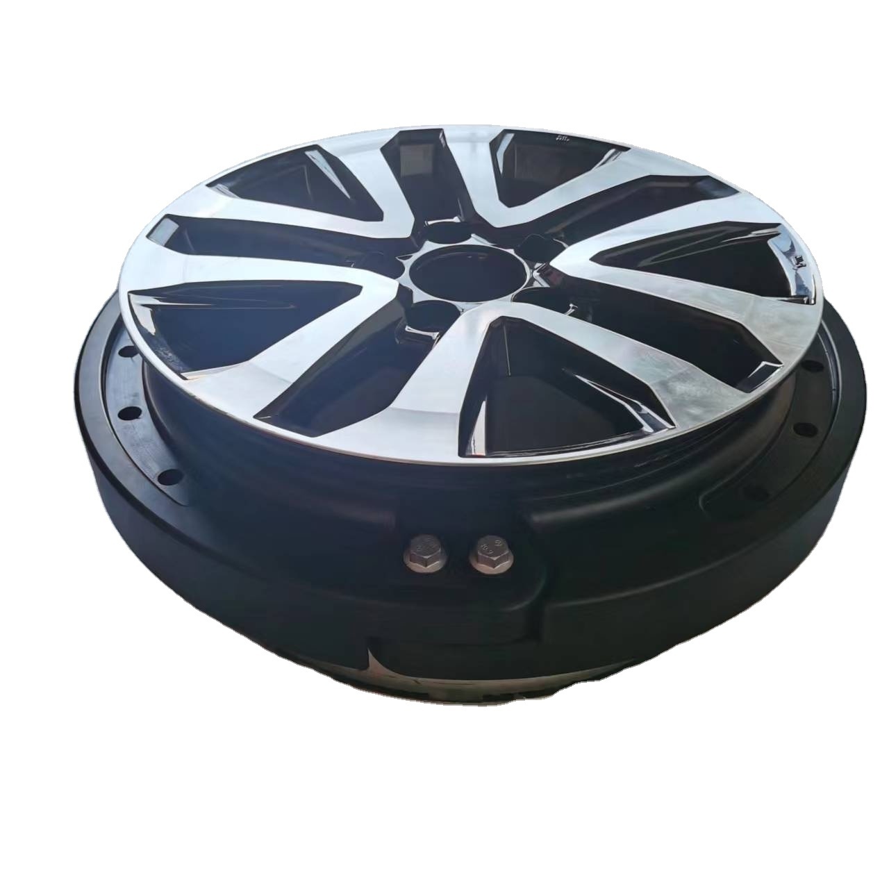 run flat tire plug-in car support body tire   10'' airless tire for all kinds trucks armored car