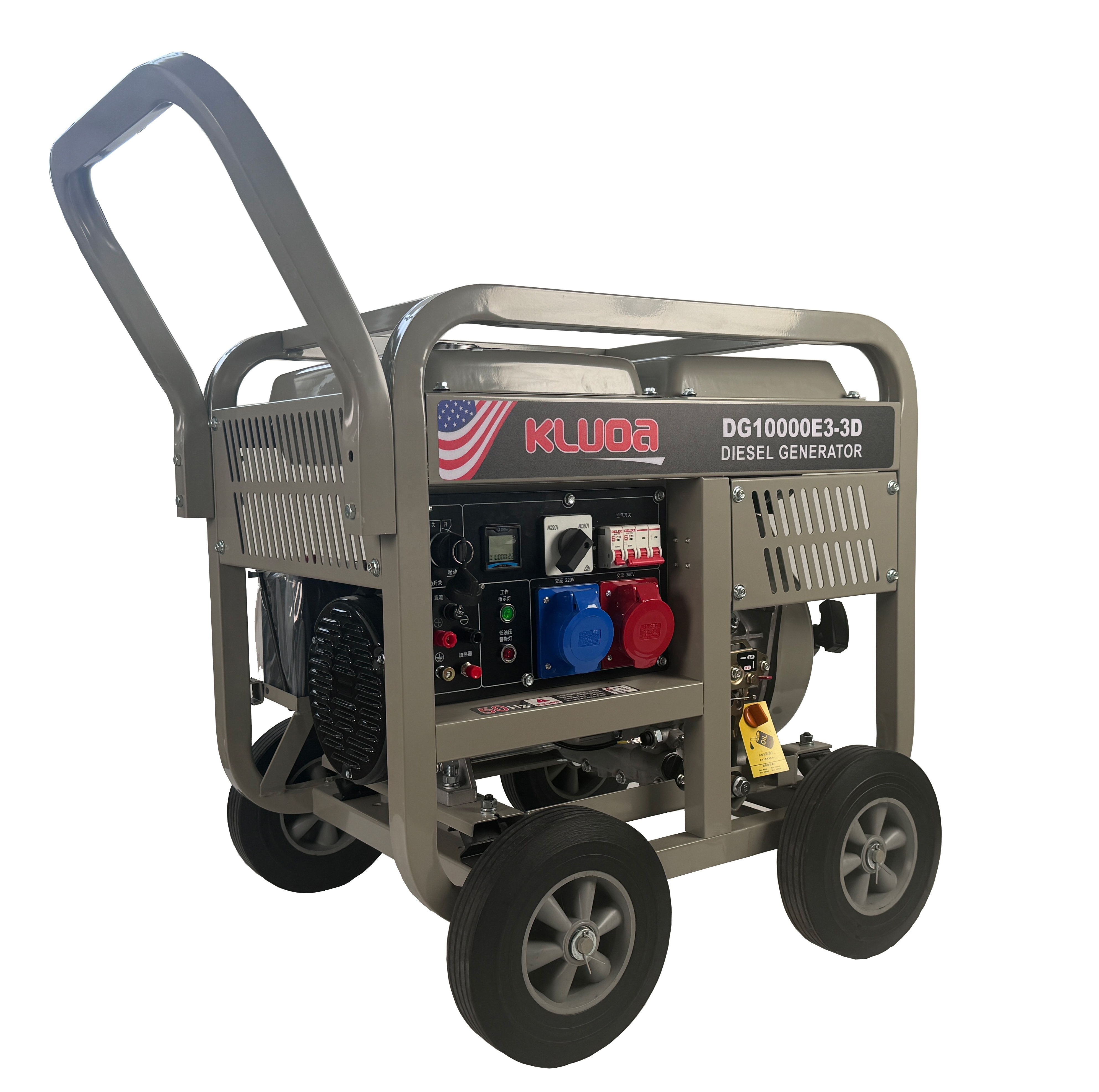 DG10000E3 8KW 198F diesel engine air cooled small diesel generator price with CE marked