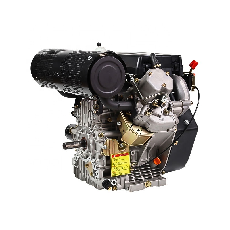 2V88 Horizontal Diesel Engine Small Mini 4 Stroke Air Cooled Single Cylinder Manual or Electric Start Diesel Power Engine