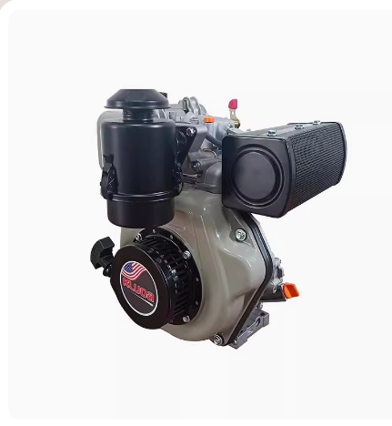 2V88 Horizontal Diesel Engine Small Mini 4 Stroke Air Cooled Single Cylinder Manual or Electric Start Diesel Power Engine