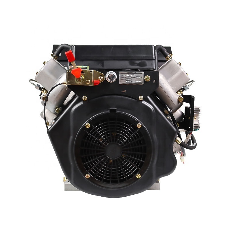 2V88 Horizontal Diesel Engine Small Mini 4 Stroke Air Cooled Single Cylinder Manual or Electric Start Diesel Power Engine