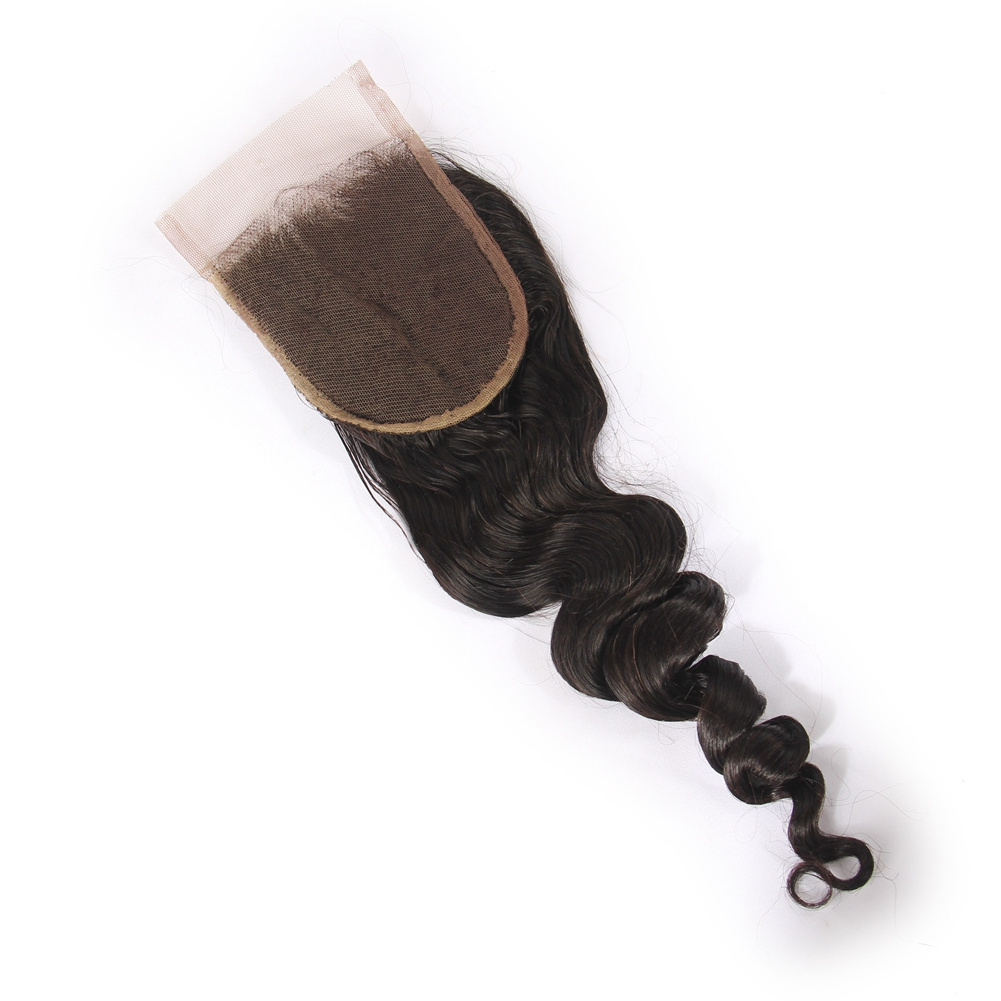 100% virgin hair closure free sample 4x4, 5x5, 6x6, 7x7 middle part loose deep lace closures, cheap lace closure