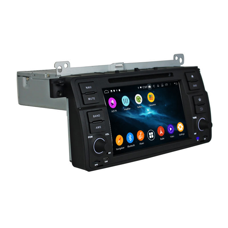 Klyde kd 7503 android autoradio 1 din 12v car video recorder car mp3 dvd player with usb for E46 M3 1998 to 2004