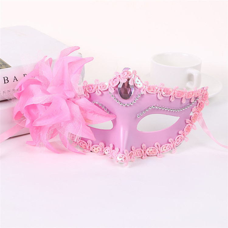 Silver Gold Lady Flower Eye Mask Party Masks For Halloween Venetian Gras Party Costumes Carnival Mask