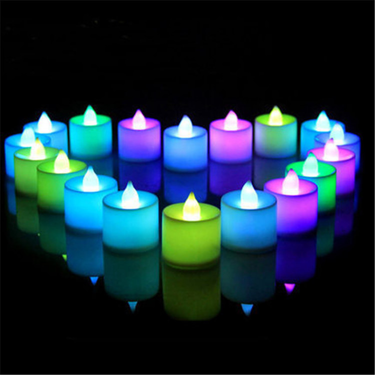 Led Tea Lights Flameless Electronic Candle Birthday Festival Hotel Wedding Party Romantic Decoration Props