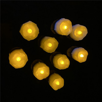 Wholesale Flickering Flameless Plastic Pillar Candle Led Candles Battery Operated Tealight Candles For Wedding